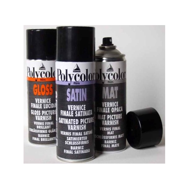Maimeri Polycolor Lak, 400 ml spray - GLANS