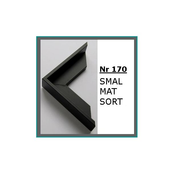Nr 170 Smal Mat Sort