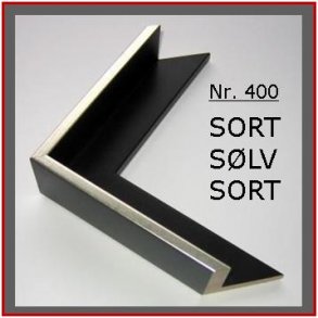 Nr 400 Sort Slv Sort