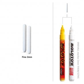 2 stk. nye one4all-spidser Fine 2mm