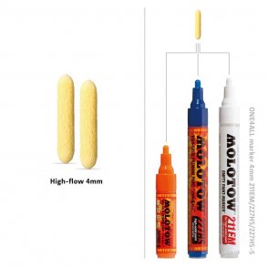 2 stk nye one4all-spidser High-Flow, 4mm