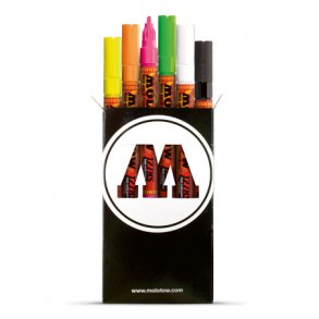 ONE4ALL Neon kit - sæt med 6 stk 2mm