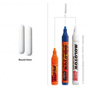 2 stk. nye one4all-spidser Round, 4mm