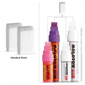 2 stk nye one4all-spidser Standard 15mm