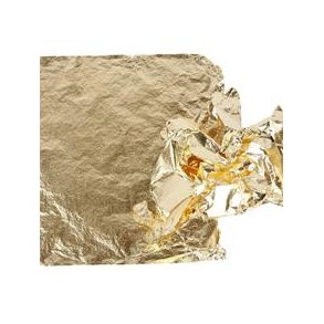Bladmetal, GULD, 16x16 cm, 25 ark